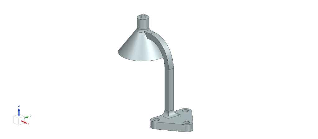 CAD model: lamp